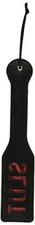 Frisky Imprint Spanking Paddle, Slut
