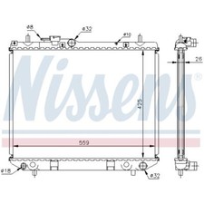 Radiateur Daihatsu TERIOS