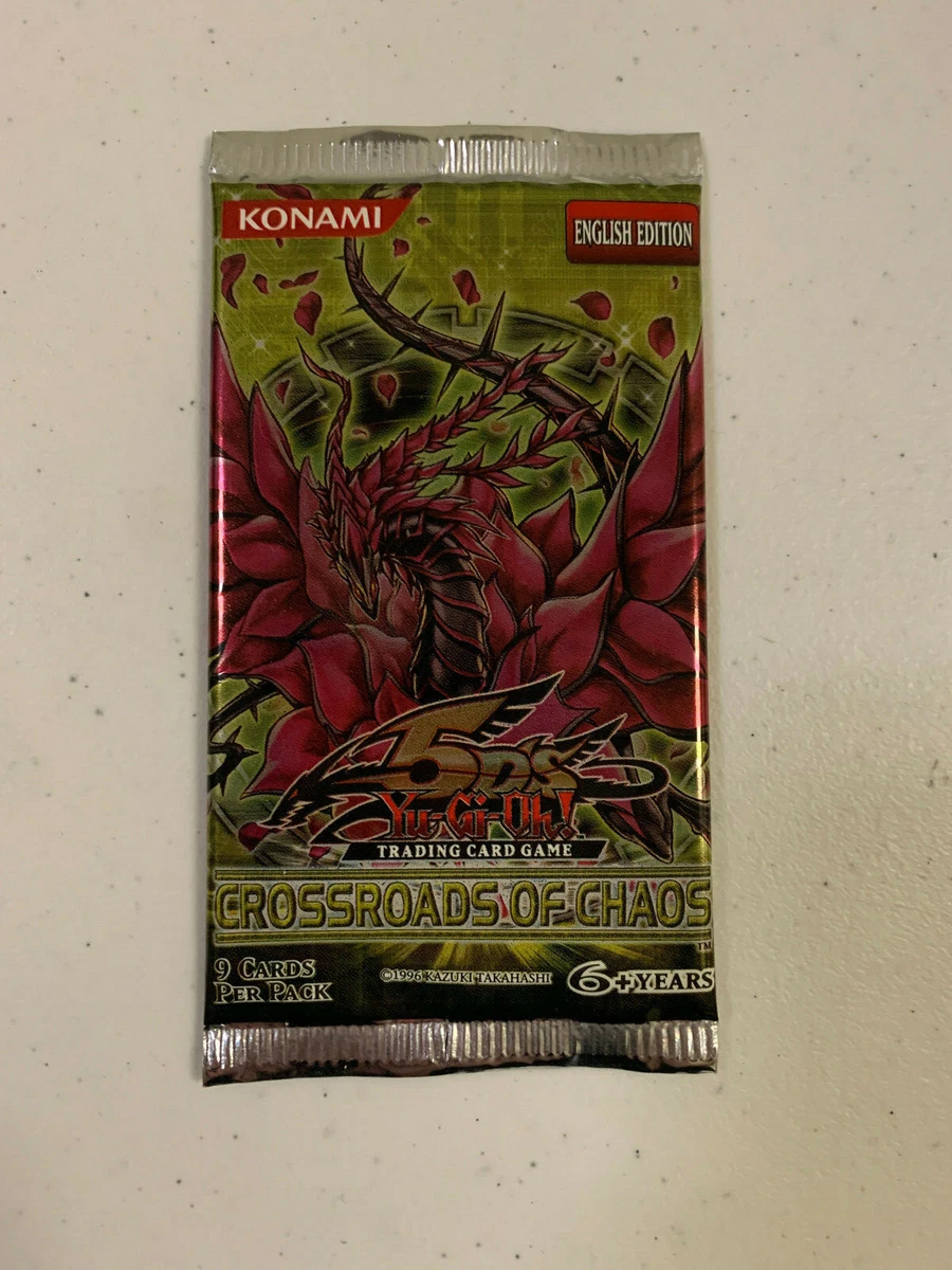 Preços baixos em Yu-gi-oh! TCG Crossroads Of Chaos Lacrado pacotes