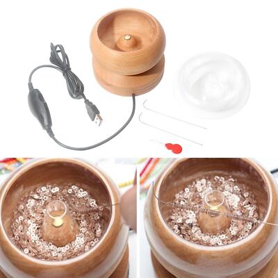 Elektrischer Perlen Spinner USB Perlen Werkzeug für DIY Projekte Handwerk Taillenketten