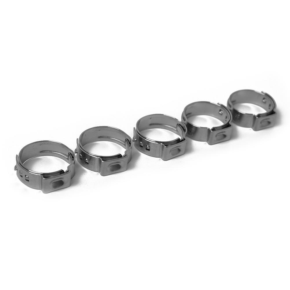 10pcs Fuel Air Water Pipe O Clips 360 Degree Sealing Fuel Water Hose