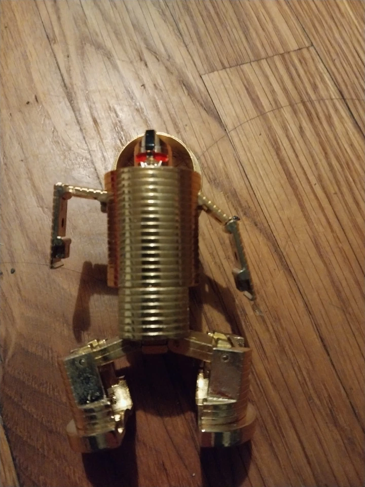 Chogokin 日本金属机器人罕见打火机及硬币变压器 GB-38 GB-40 — 第 3/4 张图片