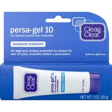 Clean & Clear Persa-Gel 10 Max Strength Acne Spot Ointment 1 oz(3 Pack)