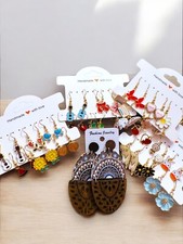 Earring Set 25 Pairs of Women  s Earrings - USA SELLER -Fast Shipping