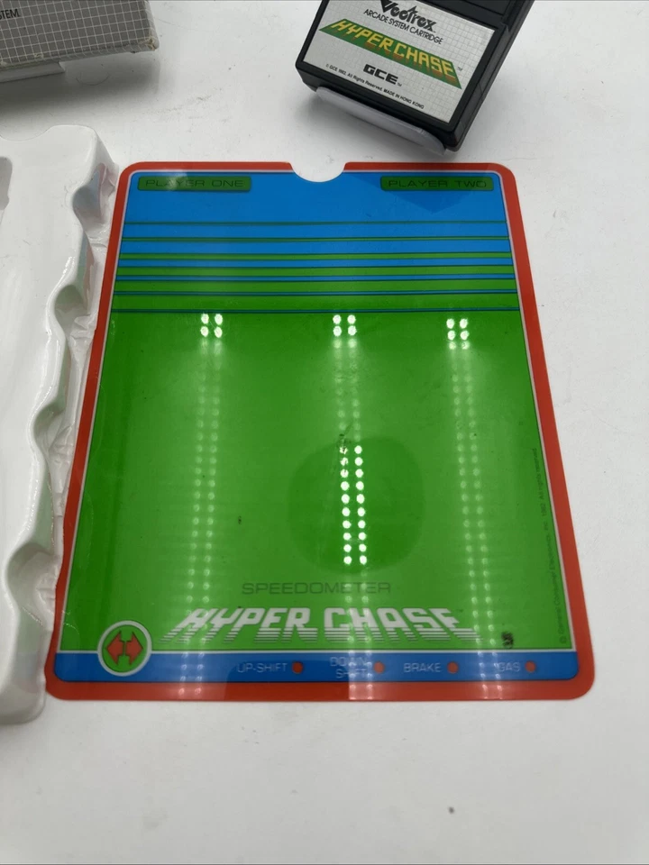 Hyperchase Auto Race (Vectrex) Complete in Box w/ Overlay - Image 2 of 4