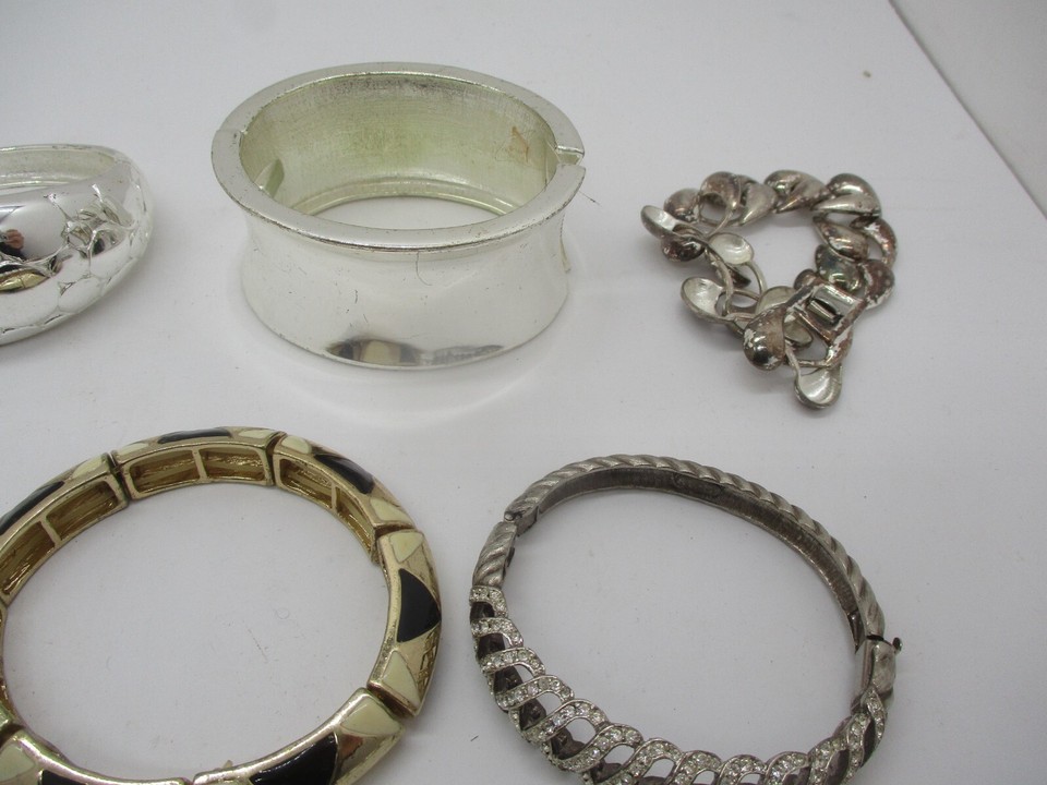 Vintage Costume Jewelry Lot, Bracelets, Necklaces, Earrings eBay