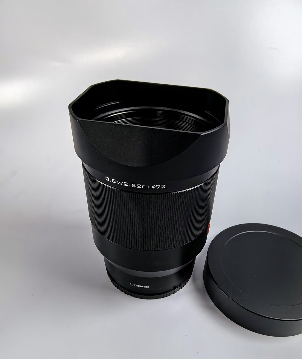 Square Metal Aluminium alloy Lens Hood w/Cap For VILTROX 85mm F1.8