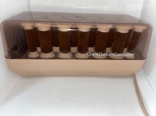 Clairol KF-20-1 Hot Rollers Velvet Curlers Wax Core Pageant NO Clips Caresetter