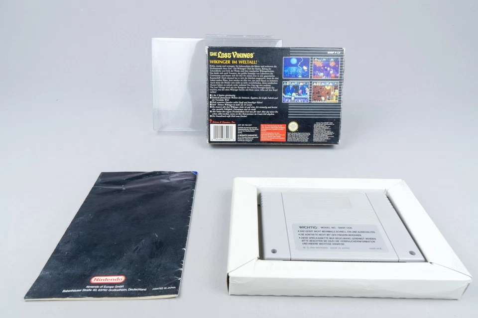 Super Nintendo *The Lost Vikings* SNES CIB OVP LV-NOE/SFRG - Bild 2 von 4