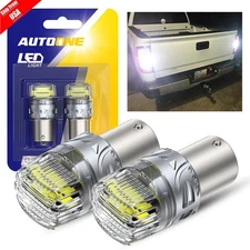 AUTOONE Upgraded 3157 3156 16-LED Backup Reverse Light Bulbs Super Bright White