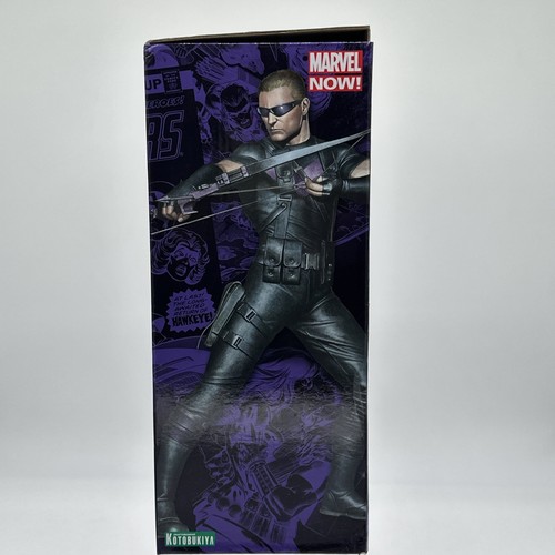 KOTOBUKIYA MARVEL COMICS AVENGERS NOW HAWKEYE ARTFX+ STATUE 1/10TH SCALE - Picture 2 of 5
