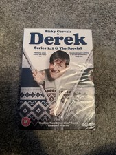 Image of DEREK - COMPLETE BOX SET  1, 2 and SPECIAL - NEW SEALED - Ricky Gervais