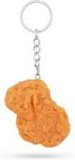 Realistic Chicken Nuggets Key Chain, Creative Imitation Funny Food...