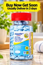 Equate Naproxen Sodium 220 Mg Pain Relief Caplets 270 Count