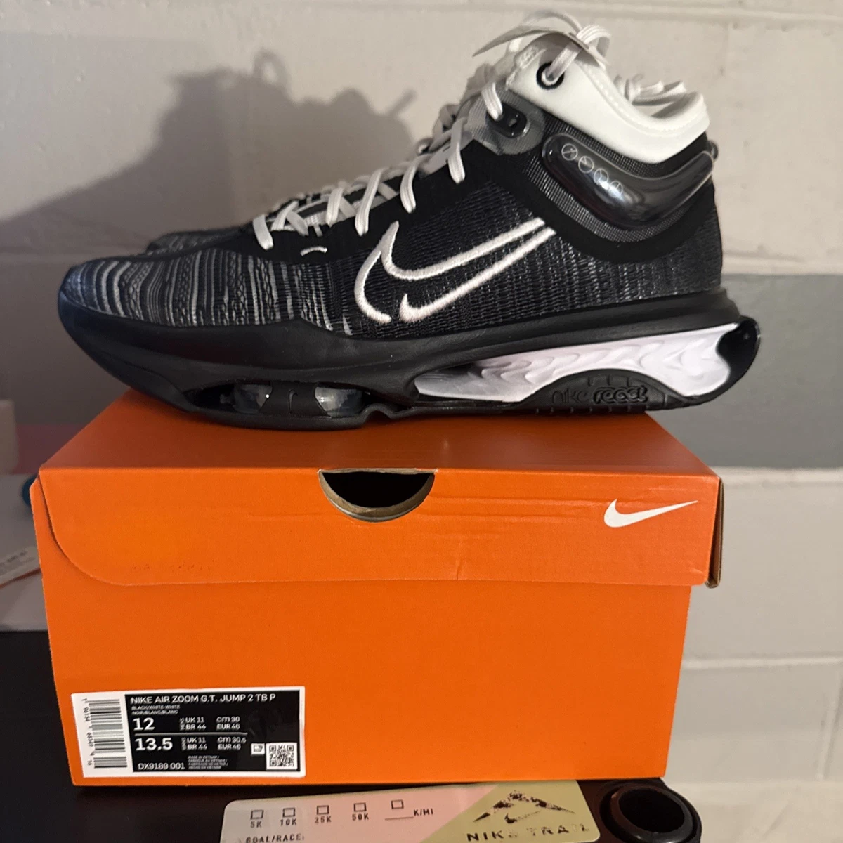 Nike Air Zoom GT Jump 2 White Black for Sale | Authenticity
