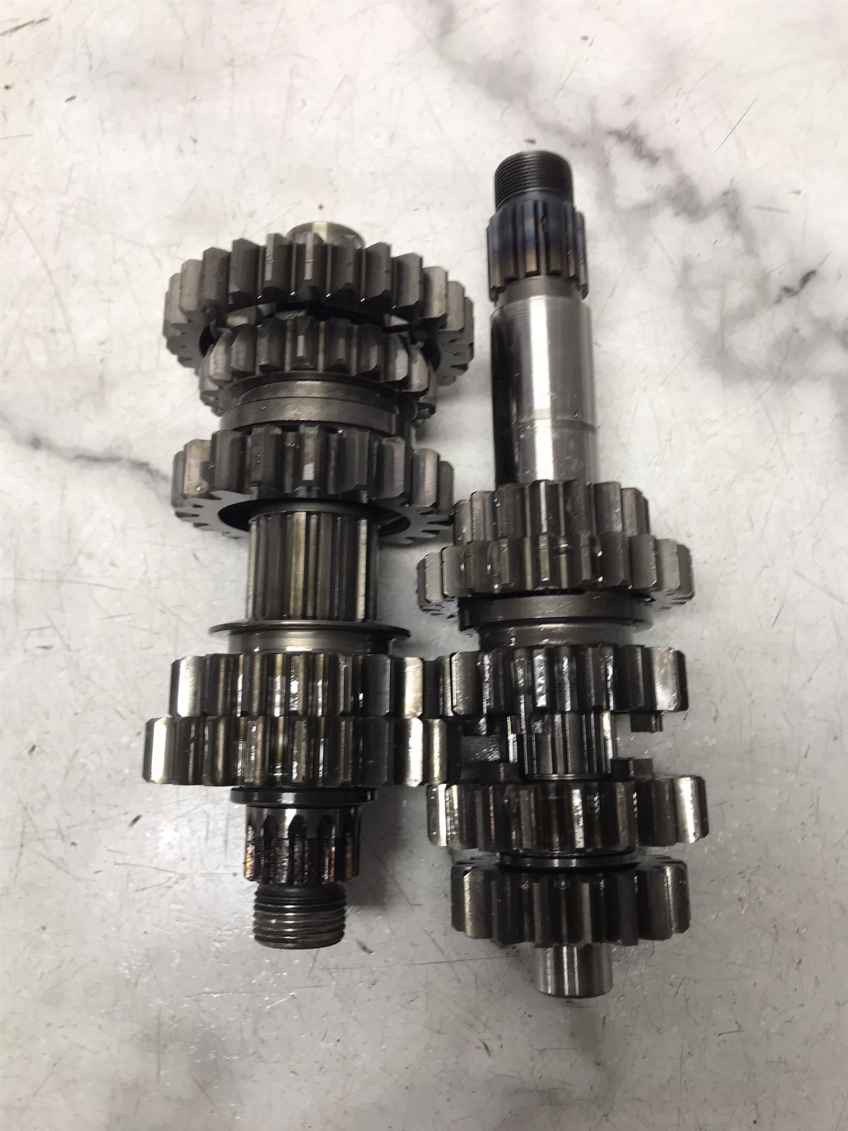 24 Kawasaki KX 450 KX450 engine transmission gears and shafts