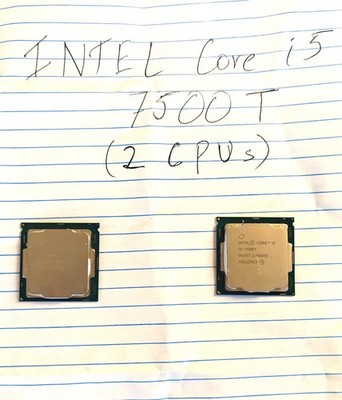 Intel Core i5-7500T - 2.7 GHz Quad-Core (SR337) Processors