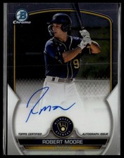 2023 Bowman Chrome #CPA-RME Robert Moore Prospect Autographs
