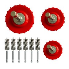 Copper Pipe Cleaner for Power Drill Tube Cleaning Brush for 15 22 28mm Plumbing