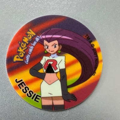 Jessie Jessy Team Rocket Pokemon Taz Tazo Chip Pog Nintendo Cheetos Lays Pokémon