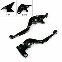 Einstellbar Brems Kupplungshebel FüR Suzuki Gsxr Gsr Sfv TL1000S Black F4
