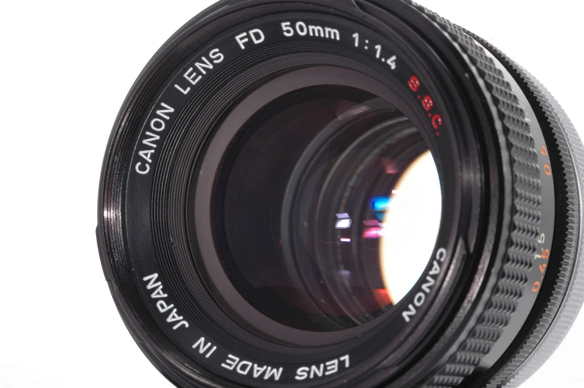 Canon FD 50mm f/1.4 Camera Lenses for sale | eBay