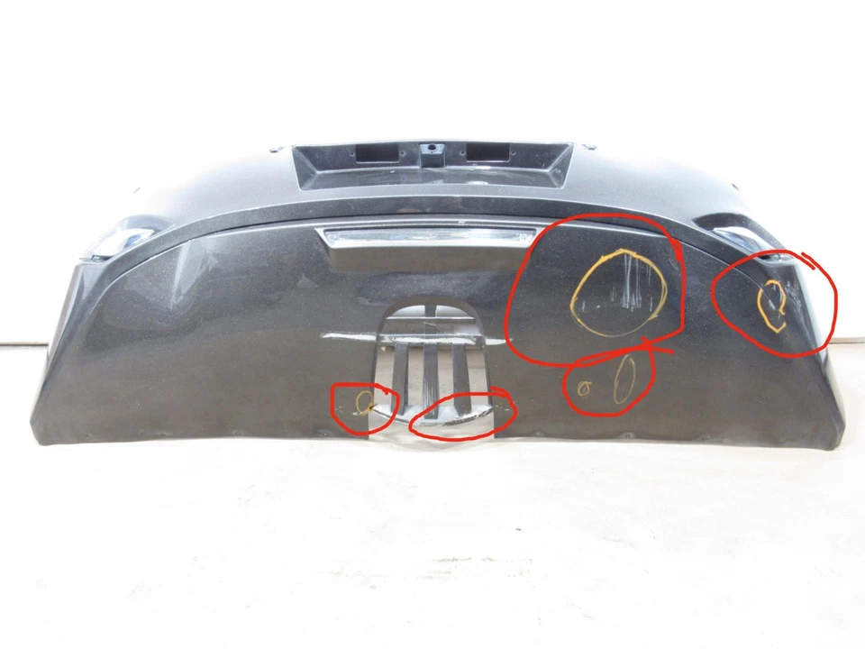 Cubierta de parachoques trasero 11-12 Fisker Karma 2012; @2 Foto 3 de 4