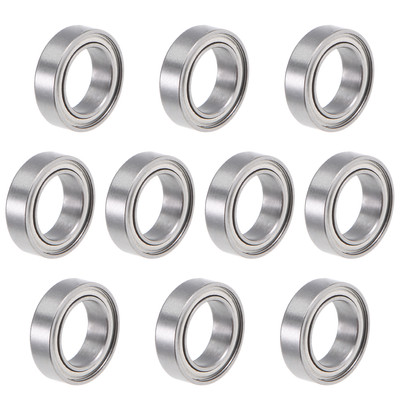 10pcs MR117ZZ Deep Groove Ball Bearing 7x11x3mm Double Shielded Chrome Bearings