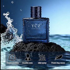 YCZ Midnight Marine Eau de Parfum 50ML for Men Aromatic Aquatic Woody fragrance