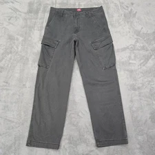 Levis XX Cargo Pants Mens 32x30 Gray Tapered Leg Casual Utility Workwear