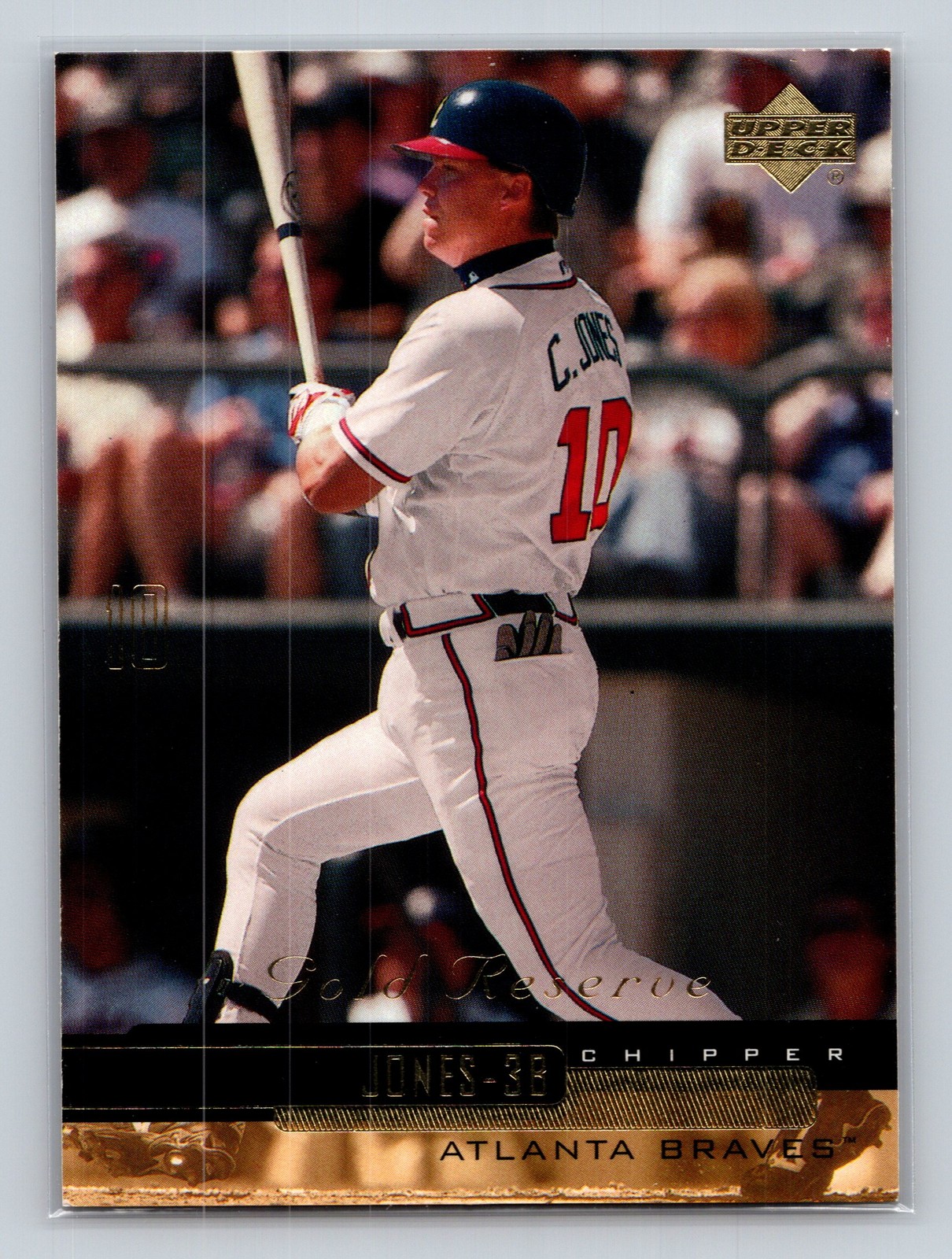 2000 Upper Deck Gold Reserve #138 Chipper Jones