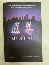 44 The Obama Musical Program - Off Broadway - Daryl Roth Theatre NYC 2025