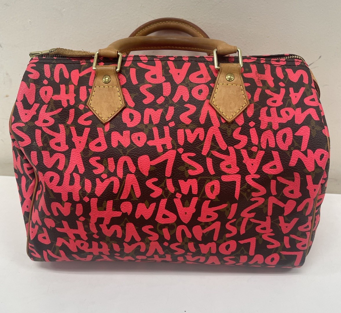 Louis Vuitton x Stephen Sprouse Pink Graffiti Speedy 30 Limited