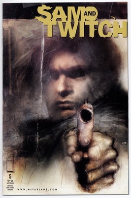 SAM AND TWITCH  #5 - 1999 - 1st PRINTING - 9.6 OR BETTER - SPAWN
