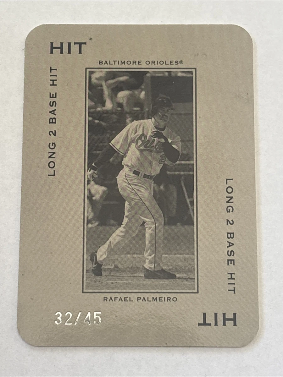 Rafael Palmeiro Baseball Serial Numbered Sports Trading Cards