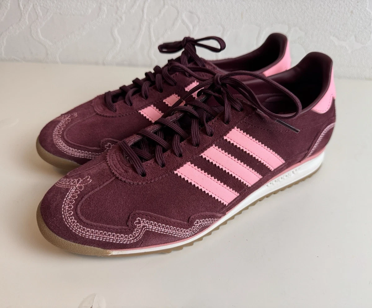 adidas Superstar Black Scarlet Pink W for sale | eBay
