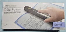 Brookstone iConvert Portable Document & Photo Scanner  653782