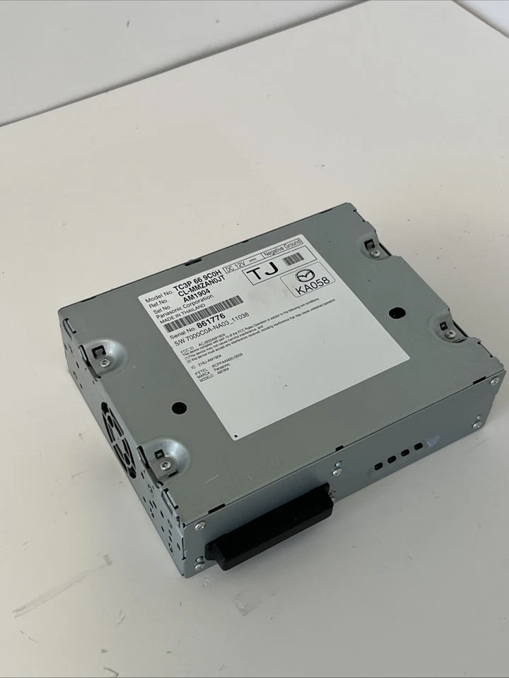 MAZDA CX-5 2022 TABLERO AUDIO RADIO RECEPTOR MÓDULO UNIDAD PRINCIPAL FABRICANTE DE EQUIPOS ORIGINALES TC3P669C0H Foto 2 de 4