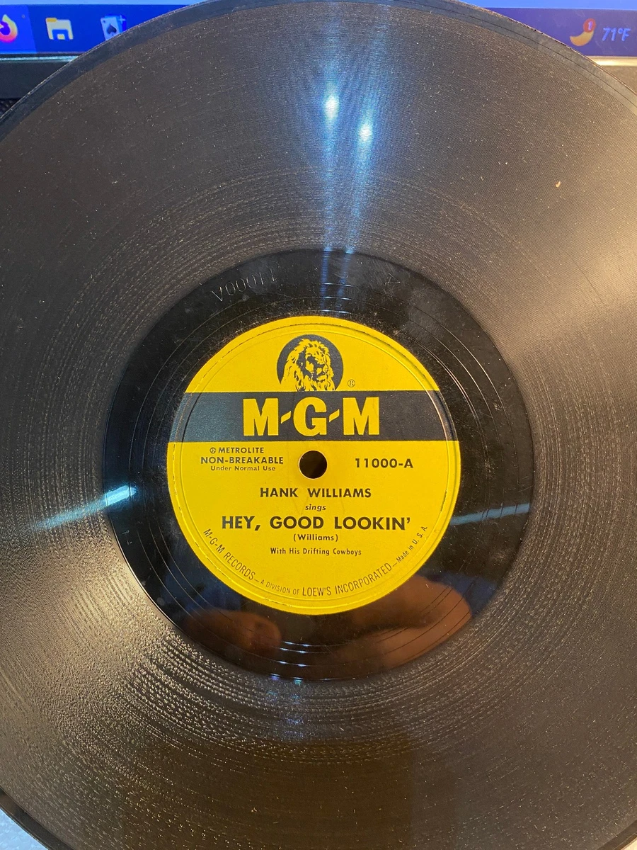 HANK WILLIAMS MGM 78RPM 5枚セット 【公式通販】