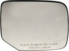 Passenger Side Heated Door Mirror Glass For Select Honda Models