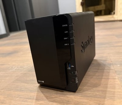 Synology DS218+ NAS   10 GB RAM   sehr guter Zustand