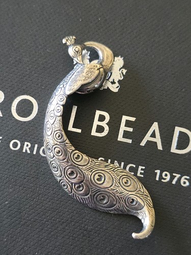 Trollbeads Anhänger Pfau
