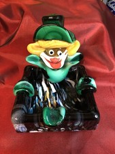 *Murano*  Vintage Clown Aschenbecher