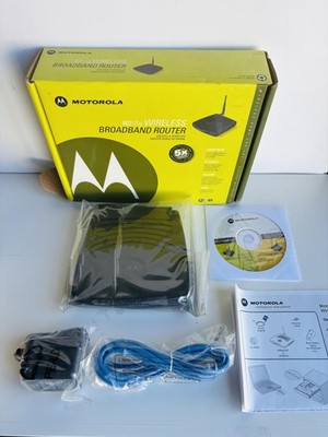 Motorola WR850G Wireless Broadband Router 802.11g WiFi - Open Box
