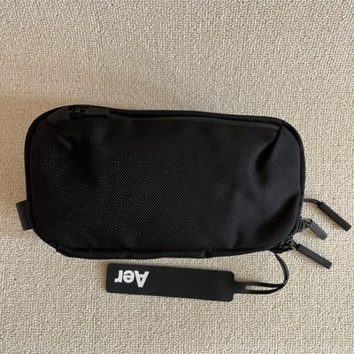 Aer Dopp Kit 2 Black 1680D Cordura Antimicrobial Toiletry Travel Bag BNWOT