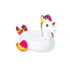 Bestway - H2OGO xc2xae 100 PVC Fantasy Unicorn Kids Ride-On Pool Float