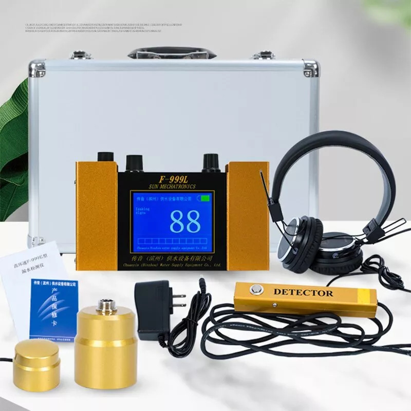 F-999L Water Leakage Detector House Water Pipe Leak Floor Heating Leak Detector