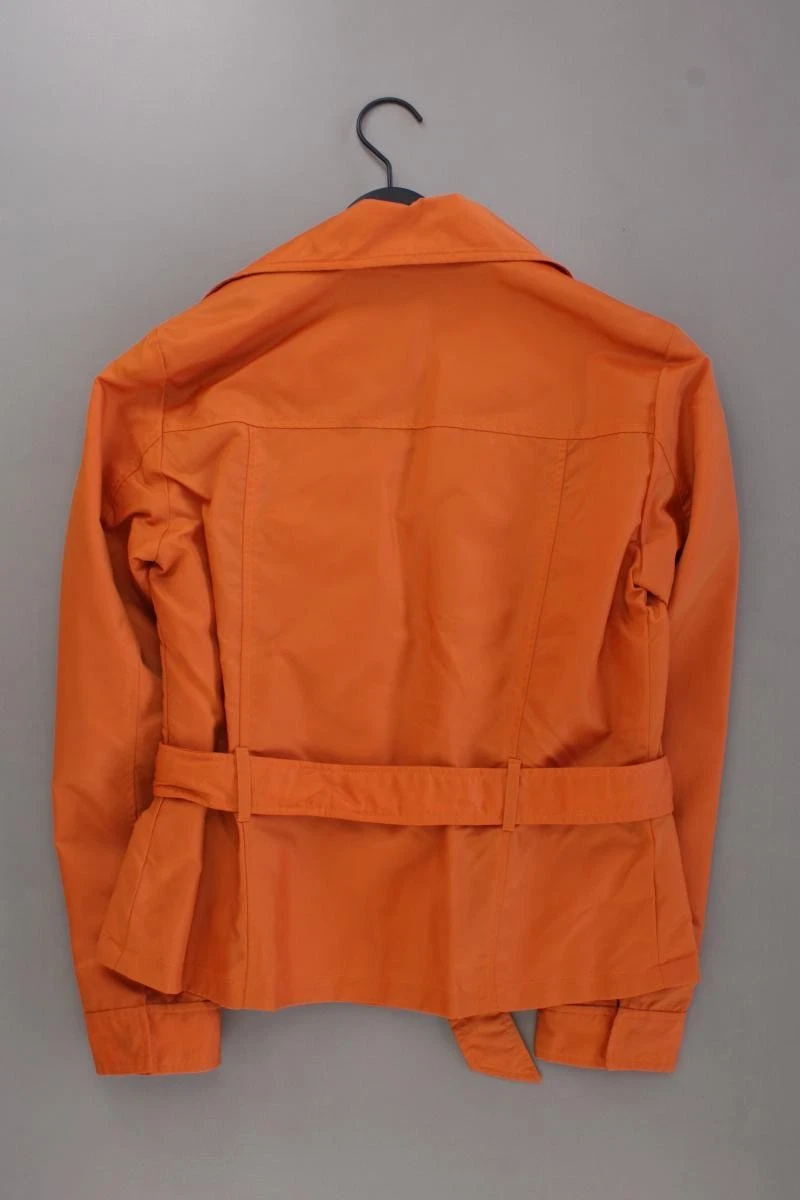✅ Apart Übergangsjacke Classic Jacke für Damen Gr. 38, M mit Gürtel orange ✅
