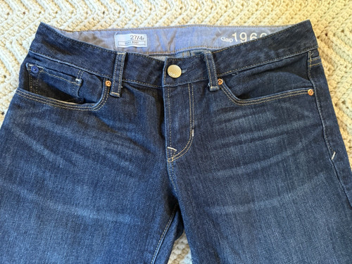 Gap 1969 women's JEANS size: 4 (27 W) STRETCH GAP LOW RISE SEXY BOOT