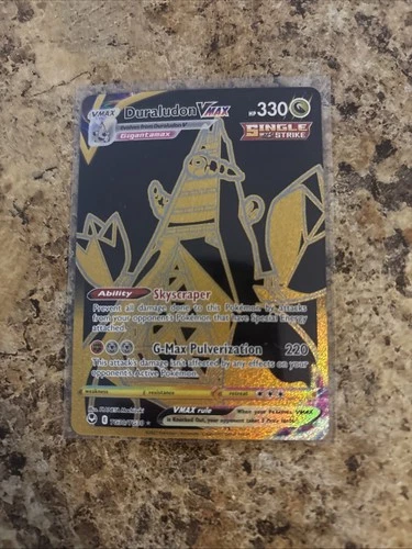 Duraludon VMAX TG30/TG30 Ultra Rare Silver Tempest Pokemon TCG Gold NM 3